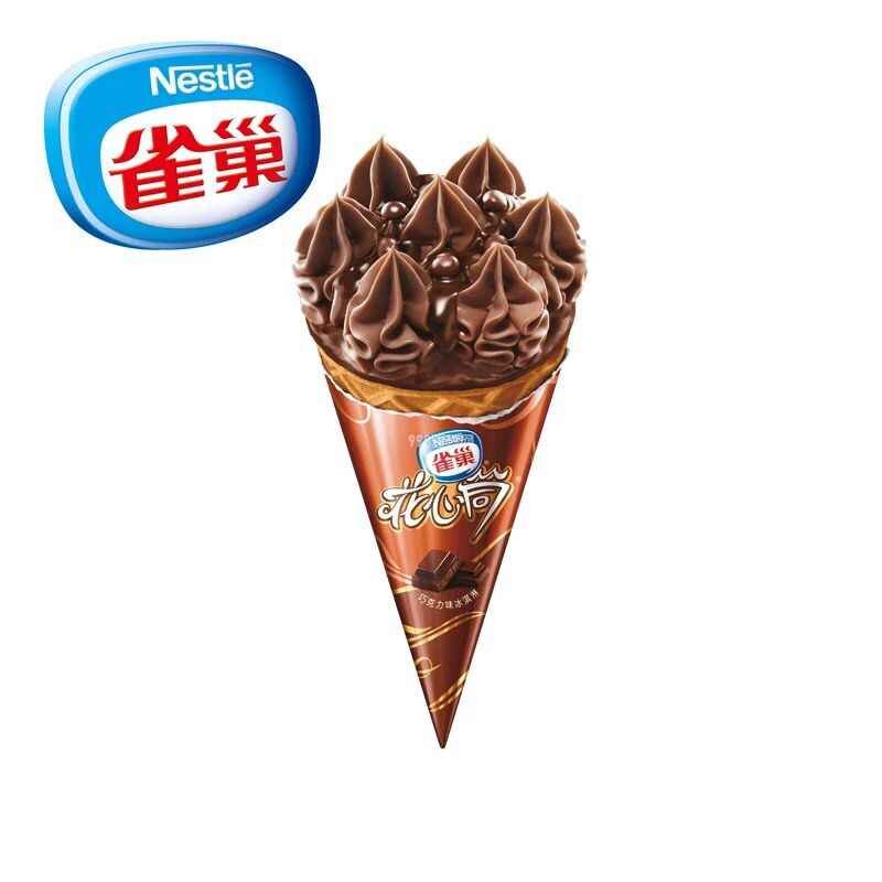 雀巢花心筒巧克力味雪糕批发 67g 24支