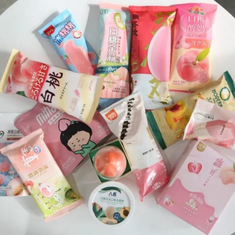 吃完17个桃子冰淇淋，你觉得哪款最好吃？(2)