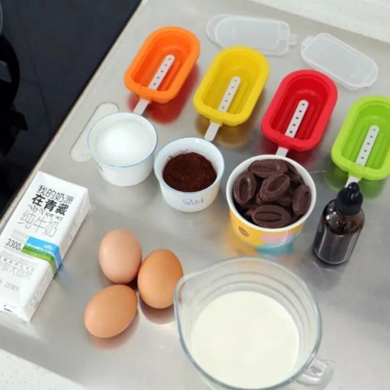 可可味冰淇淋的做法（冰淇淋的做法窍门）(2)