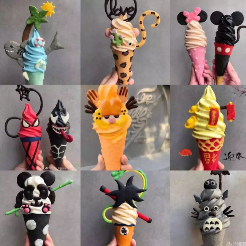 最好看的冰淇淋长什么样（分享几款创意冰淇淋）(2)