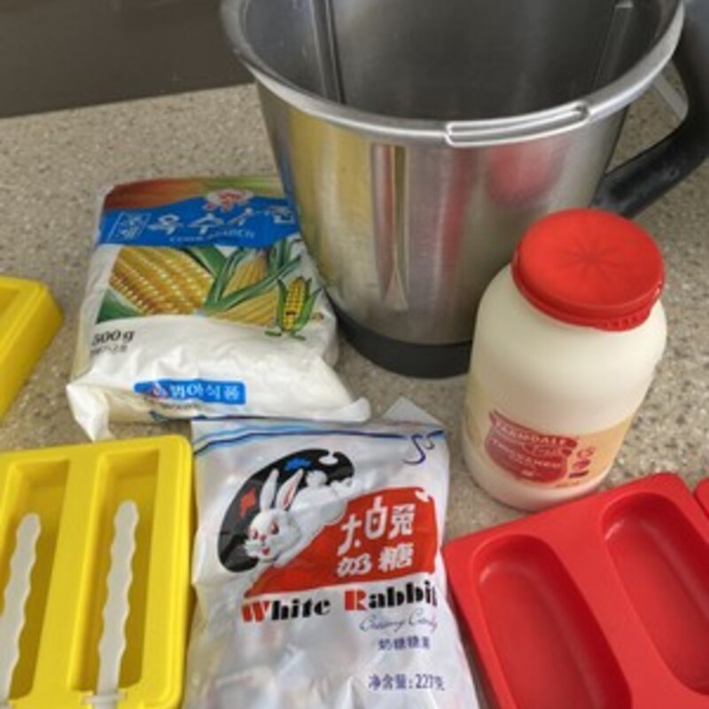 大白兔奶糖雪糕做法（大白兔奶糖冰棒做法分享）(1)