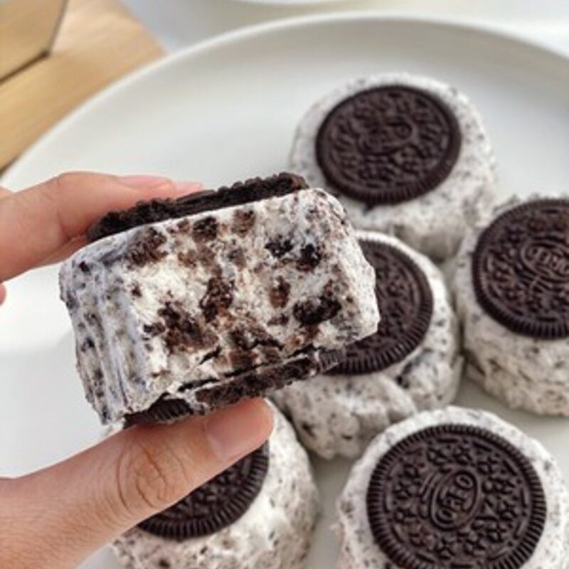 奥利奥三明治冰淇淋的做法（分享怎样做奥利奥冰淇淋）(7)