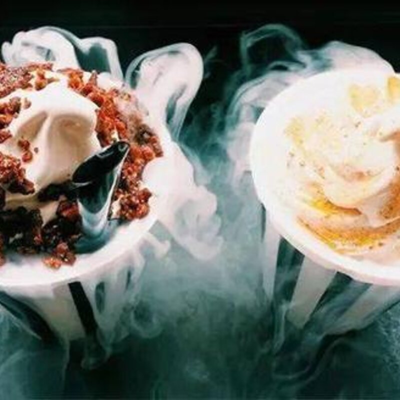 液氮冰淇淋制作（解读液氮制冰激凌原理）(1)