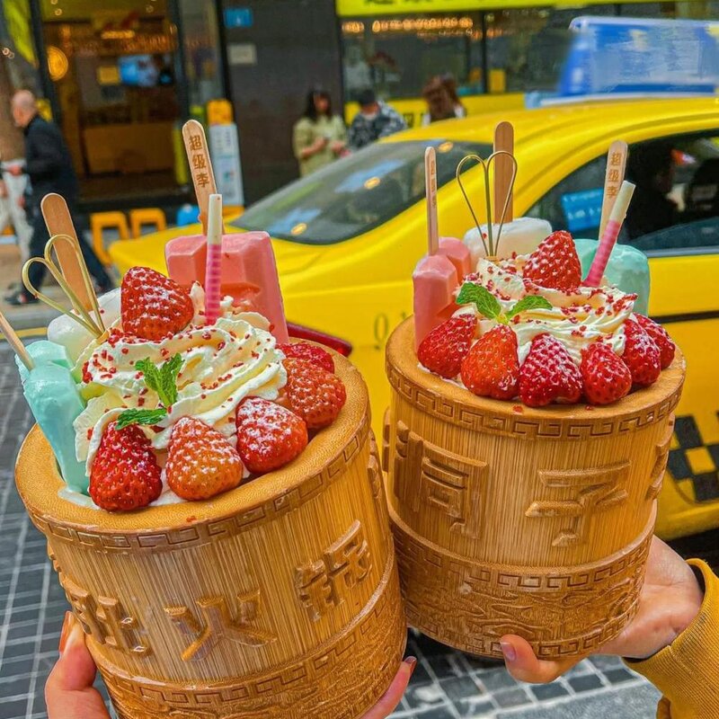 雪糕桶怎么做（分享满满都是料的雪糕筒）(9)