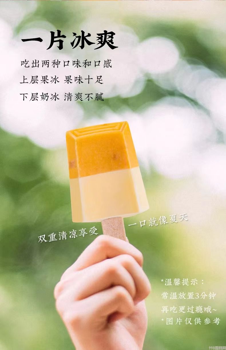 钟薛高杏子奶(杏子奶口味)雪糕 20支(图2) 钟薛高杏子奶(杏子奶口味)雪糕 20支(2)