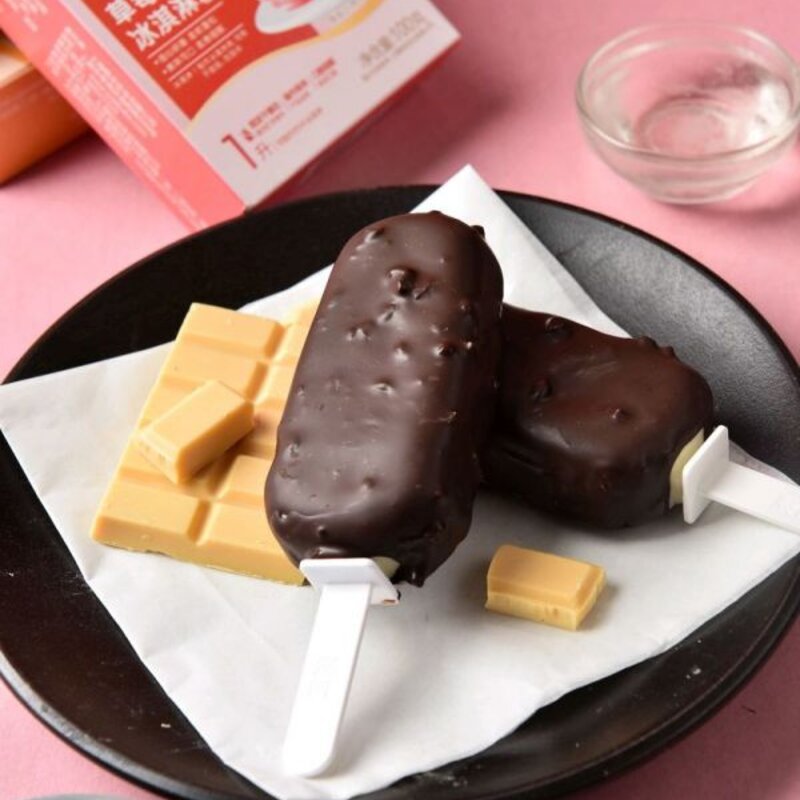 脆雪糕怎么做（详细步骤自己做的脆皮雪糕）(1)