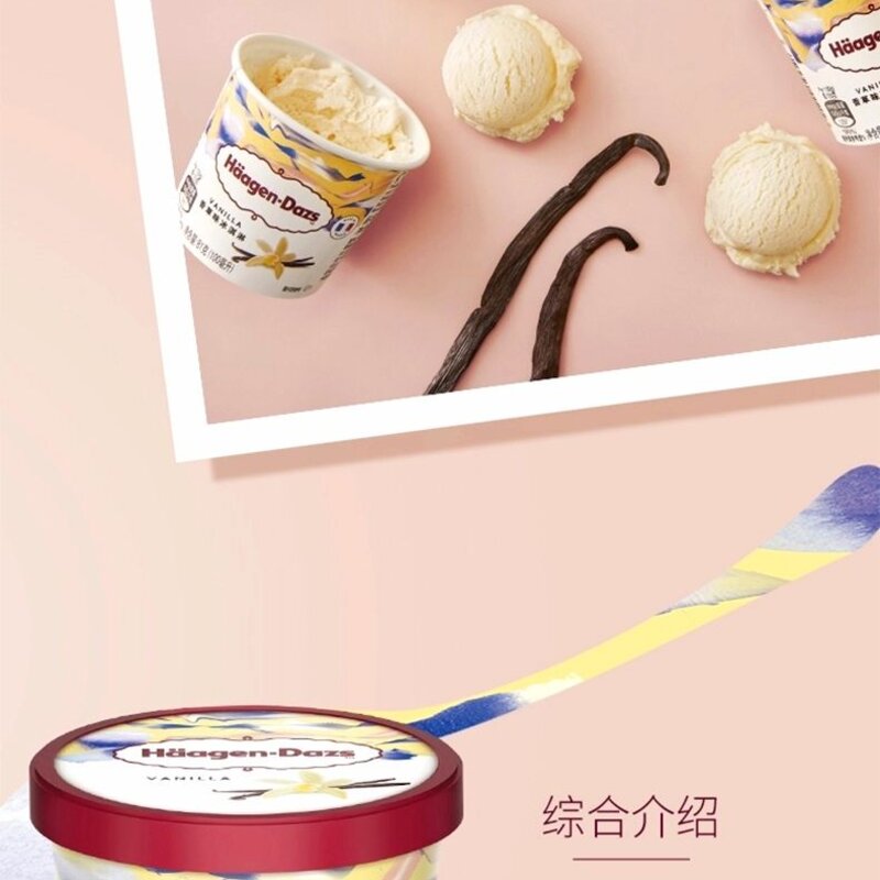 哈根达斯草莓小杯  81g  24杯(2)