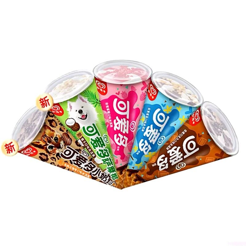 可爱多甜筒草莓口味冰淇淋批发 67g 24支