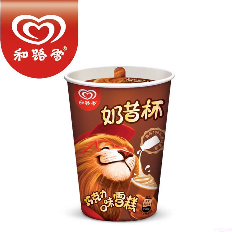 和路雪麦酷狮奶昔杯雪糕批发巧克力口味 90g 24支(1) 和路雪麦酷狮奶昔杯雪糕批发巧克力口味 90g 24支(1)
