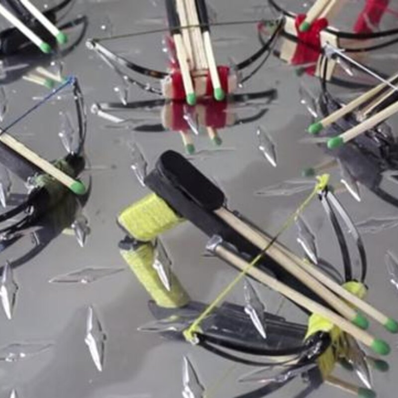 用雪糕棍做的枪怎么做（分享制作出的迷你武器让人忍不住鼓掌）(7)