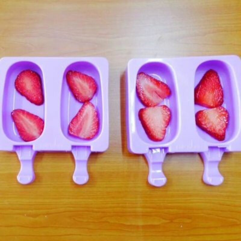 雪糕脆皮做法（介绍自制脆皮雪糕 原味水果味）(9)