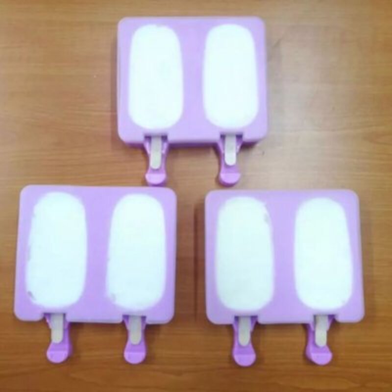 雪糕脆皮做法（介绍自制脆皮雪糕 原味水果味）(7)