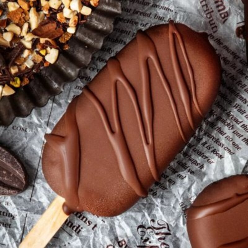 雪糕脆皮做法（介绍自制脆皮雪糕 原味水果味）(11)