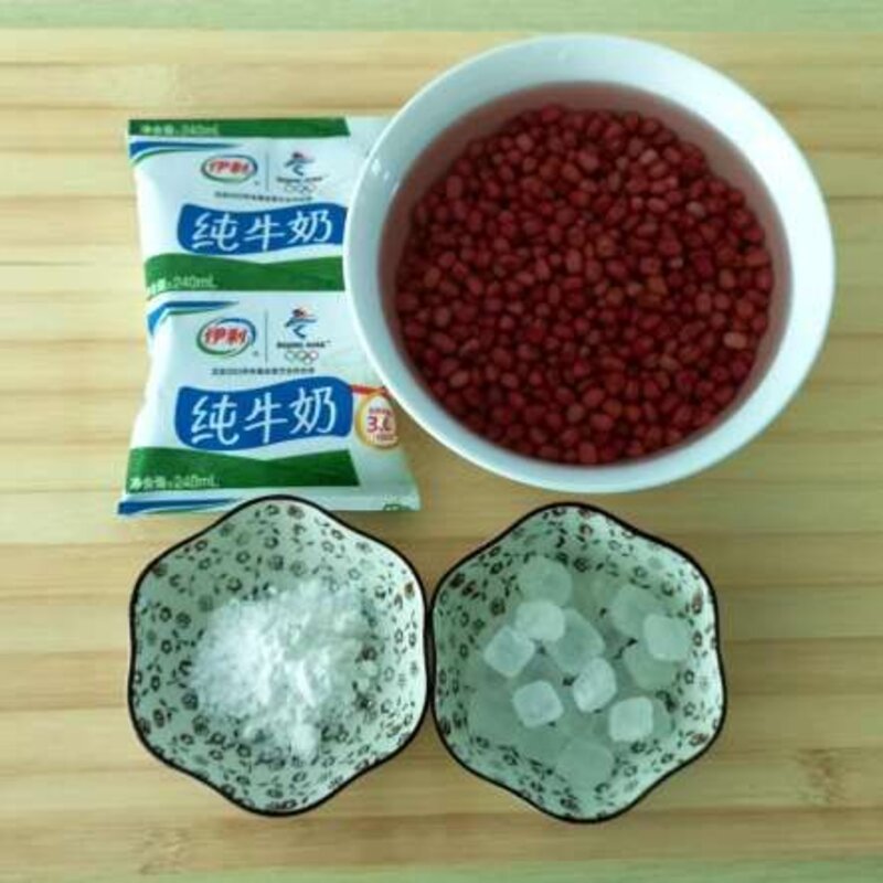 红豆牛奶雪糕制作方法（教你一碗红豆一袋牛奶家自制雪糕）(1)
