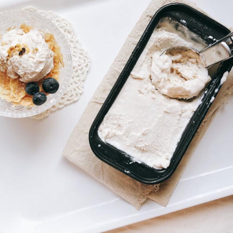 香芋雪糕做法（教你懒人的香芋奶酪冰淇淋做法）(1)