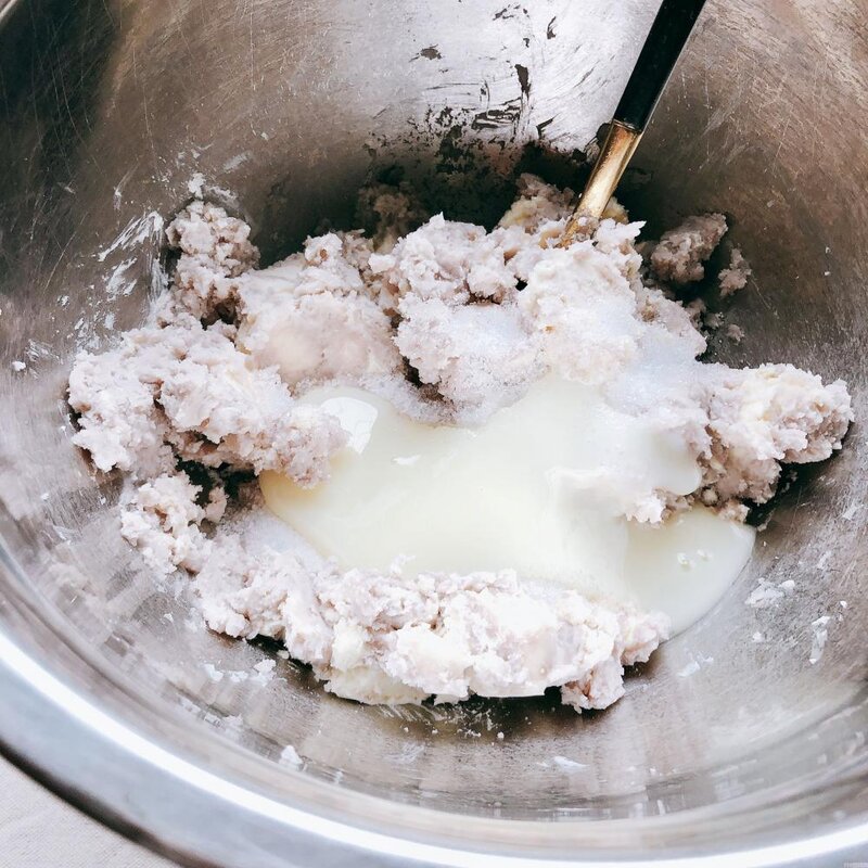 香芋雪糕做法（教你懒人的香芋奶酪冰淇淋做法）(5)