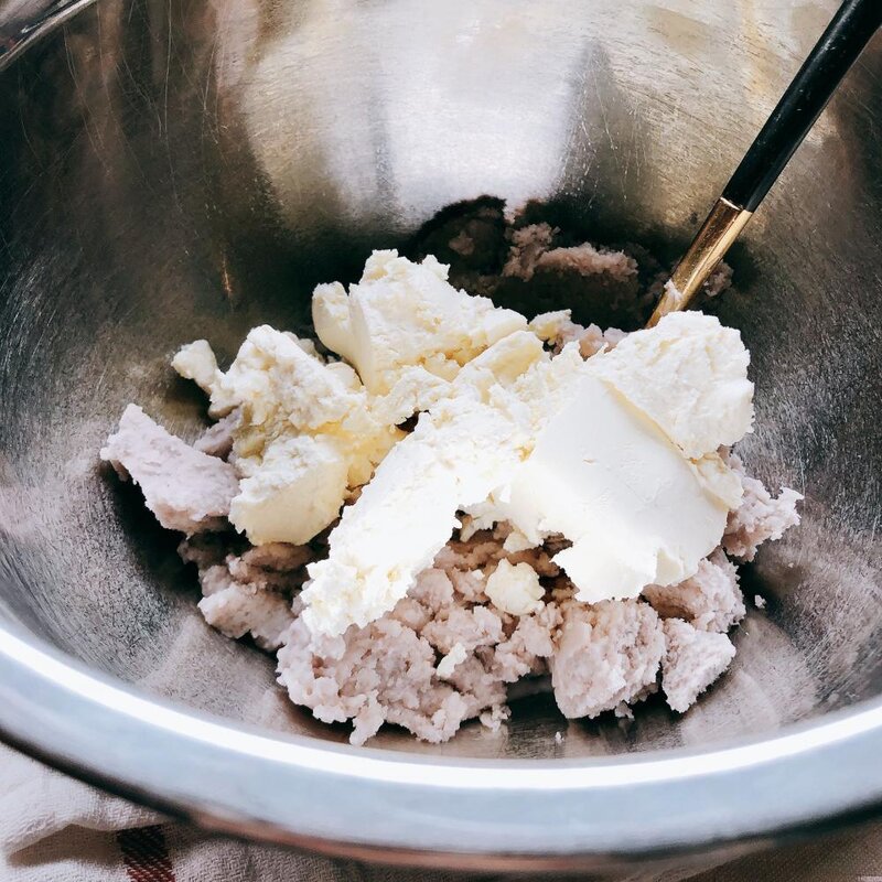 香芋雪糕做法（教你懒人的香芋奶酪冰淇淋做法）(4)