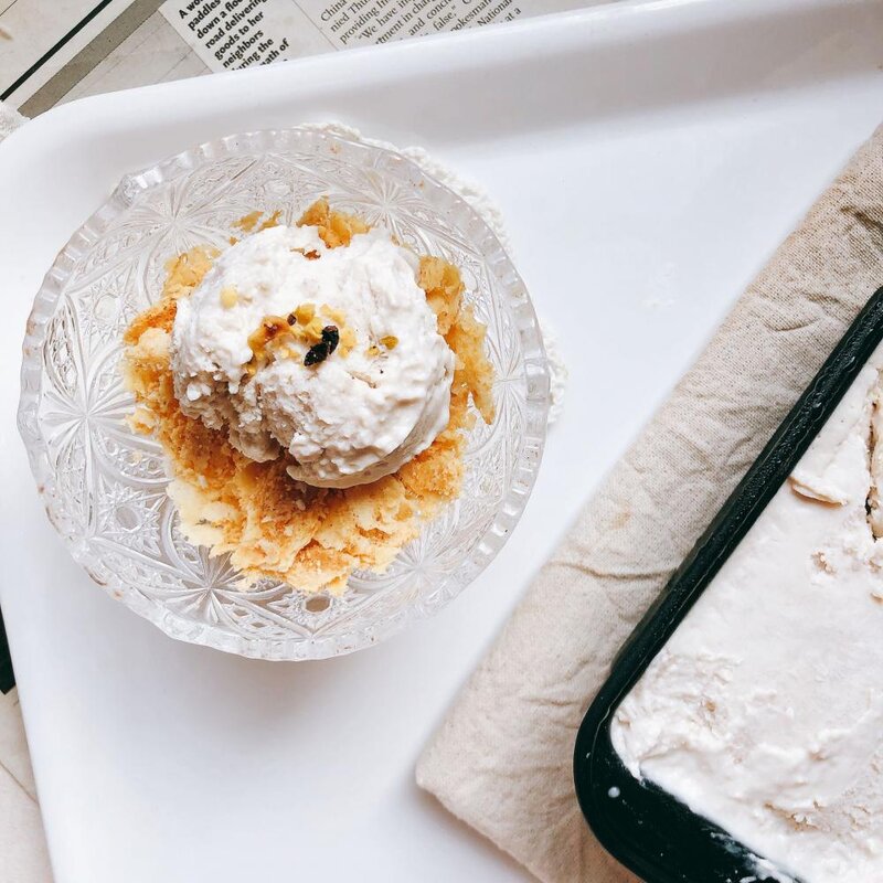 香芋雪糕做法（教你懒人的香芋奶酪冰淇淋做法）(11)