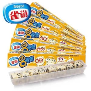 雀巢8次方白巧克力芝麻脆皮香草味雪糕批发 84g 18盒