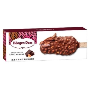 哈根达斯巧克力扁桃仁脆皮条  69g  24支