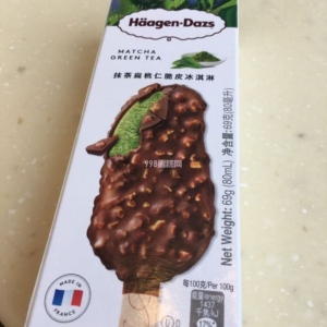 哈根达斯抹茶扁桃仁脆皮条  69g  24支