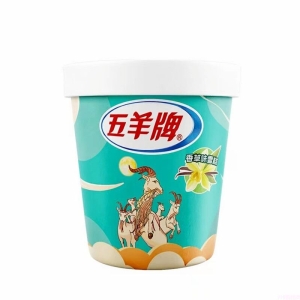  五羊大杯香草味雪糕批发 73g 30杯 