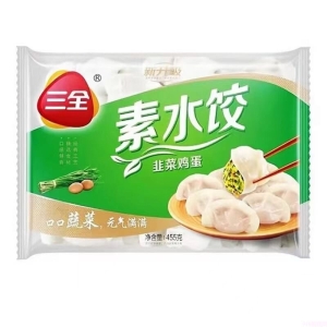 三全水饺素水饺 20包 455G