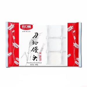 合口味刀切馒头   12包    650g