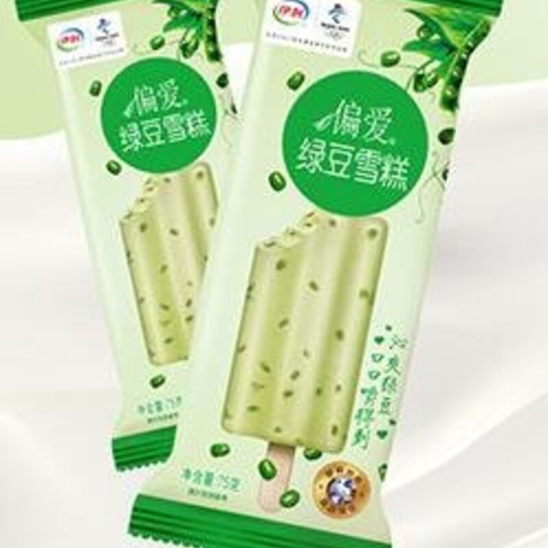 伊利绿豆雪糕的热量、单价多少钱一根、图片(1)