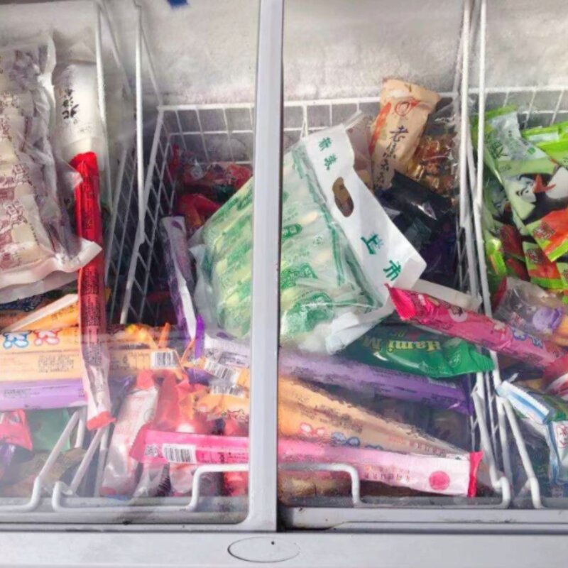 90年代的东北小孩，一年四季起早贪黑都在干嘛？啃雪糕？(5)